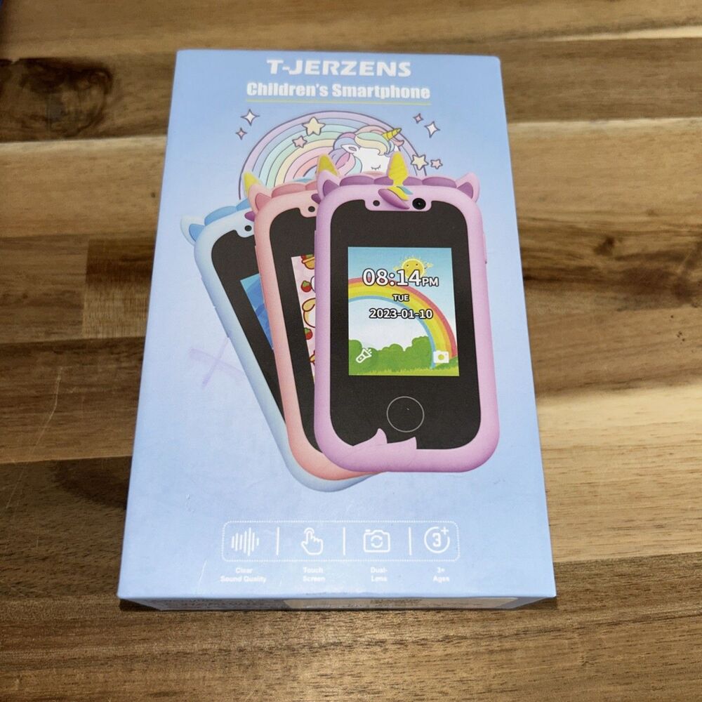 Children's Smart Phone for Toddler Boy/Girls Unicorn Pink